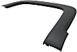 2015 Jeep Renegade - Front, Driver Side Fender Trim, Textured Gray, CAPA Certified