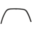 2017-2021 Jeep Grand Cherokee - Front, Passenger Side Fender Flares, Textured Black