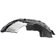 Front, Driver Side Fender Liner, Except Rubicon Model, CAPA CERTIFIED