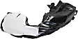 Front, Passenger Side Fender Liner, For Models Without Off Road Package