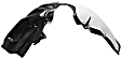 Front, Passenger Side Fender Liner, For Models Without Off Road Package