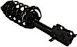 Front, Driver Side Fully Loaded Strut, FWD