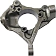 Front, Driver Side Steering Knuckle, Without Backing Plate, Without Bearing
