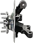 Front, Passenger Side Loaded Knuckle, With Backing Plate, With Bearing
