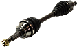 Front, Driver Side Axle Assembly, Automatic CVT/Manual Transmission