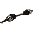 Front, Passenger Side Axle Assembly, For Models With or Without Limited Slip Differential
