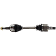 2007 Jeep Commander - Front, Driver Side Axle Assembly,  With Limited Slip Differential, 4WD, 5.7L 8Cyl