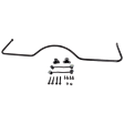 1999-2004 Jeep Grand Cherokee - Rear Sway Bar Kit, Black, Steel, 14 mm Diameter, includes Brackets, Bushings and Hardware