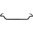 Front Sway Bar Kit, Steel, 1.02 in., Non-adjustable, Black