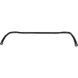Front Sway Bar Kit, Steel, 1.02 in., Non-adjustable, Black