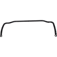 Front Sway Bar Kit, Steel, 1.02 in., Non-adjustable, Black
