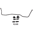 1994-1998 Jeep Grand Cherokee - Rear Sway Bar Kit, Steel, 0.63 in., Non-Adjustable, Black