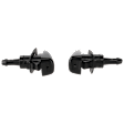 Driver and Passenger Side Windshield Washer Nozzles