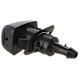 Driver and Passenger Side Windshield Washer Nozzles