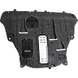 Center Engine Splash Shield, Front Wheel Drive