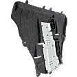 Center Engine Splash Shield, Front Wheel Drive