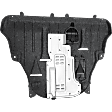 Center Engine Splash Shield, Front Wheel Drive