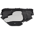 Lower Engine Splash Shield, 2.0L FWD Models