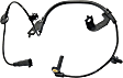 Front, Passenger Side ABS Speed Sensor Sold individually