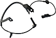 Front, Passenger Side ABS Speed Sensor Sold individually