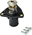 Thermostat Housing - Direct Fit, Sold individually, Gas, Includes Sensor and Gasket
