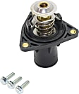 Thermostat Housing - Direct Fit, Sold individually, Gas, Includes Sensor and Gasket