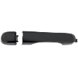 Front, Driver Side Exterior Door Handle, Textured Black, Without Key Hole