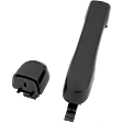 Front, Driver Side Primed Exterior Door Handle, Without Key Hole
