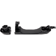 Front, Driver Side Primed Exterior Door Handle, Without Key Hole