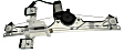 Front, Passenger Side Power Window Regulator, With Motor