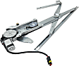 Front, Driver Side Power Window Regulator, With Motor