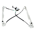 2014 Jeep Compass - Front, Passenger Side Power Window Regulator, With Motor