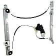 Front, Driver Side Window Regulator, Power