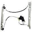 Front, Driver Side Window Regulator, Power