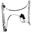 Front, Driver Side Window Regulator, Power