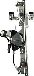 2007 Jeep Grand Cherokee - Rear, Passenger Side Power Window Regulator, With Motor