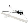 Rear, Passenger Side Window Regulator, Power