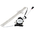 Rear, Passenger Side Window Regulator, Power