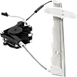 Rear, Passenger Side Window Regulator, Power