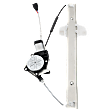 Rear, Driver Side Window Regulator, Power