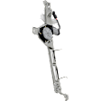 Rear, Passenger Side Window Regulator, Power