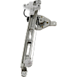Rear, Passenger Side Window Regulator, Power