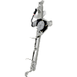 Rear, Driver Side Window Regulator, Power
