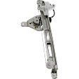 Rear, Driver Side Window Regulator, Power