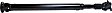 Rear Driveshaft, Four Wheel Drive/All Wheel Drive, Automatic Transmission, 6 Cyl., 3.7L Engine
