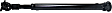 Rear Driveshaft, Four Wheel Drive/All Wheel Drive, Automatic Transmission, 6 Cyl., 3.7L Engine
