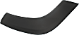 Rear, Passenger Side Fender Trim, Textured Dark Gray