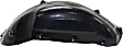  Rear, Passenger Side Fender Liner, Except Rubicon Model