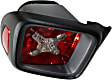 Passenger Side Tail Light, with Bulb, Halogen, Clear and Red Lens, Trailhawk Model