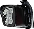 Passenger Side Tail Light, with Bulb, Halogen, Clear and Red Lens, Trailhawk Model
